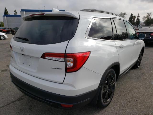 Photo 4 from auction – 2021 HONDA PILOT SE with VIN 5FNYF5H20MB047878