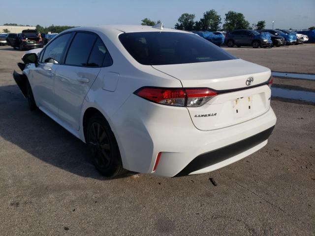 Photo 3 from auction – 2021 TOYOTA COROLLA LE with VIN JTDEPMAE3MJ166631