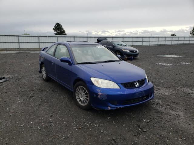 Photo 1 from auction – 2005 HONDA CIVIC EX with VIN 1HGEM22915L069059