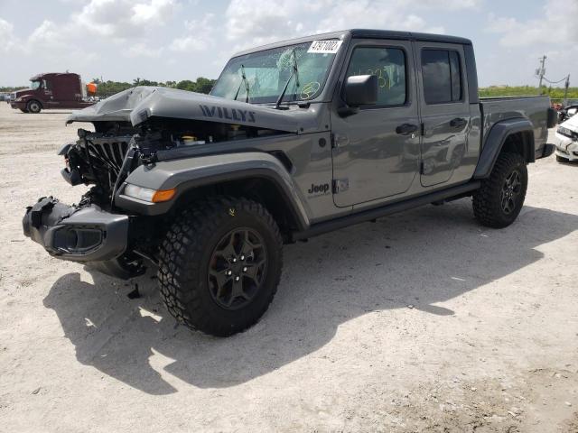 Photo 2 from auction – 2021 JEEP GLADIATOR with VIN 1C6HJTAG0ML615396