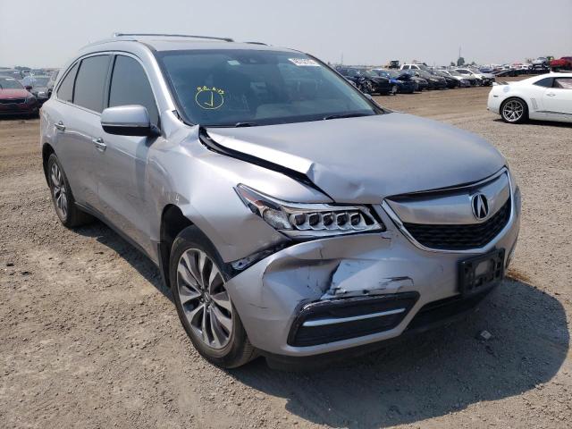 ACURA MDX TECHNO 2016 with VIN 5FRYD4H49GB021106 - Photo from auction