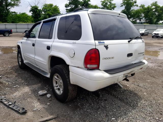 Photo 3 from auction – 2003 DODGE DURANGO with VIN 1D4HS48Z93F546081