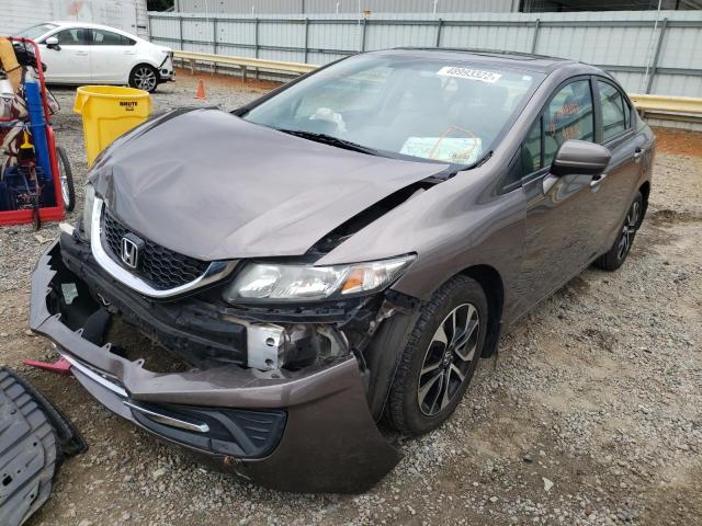 Photo 2 from auction – 2015 HONDA CIVIC EX with VIN 19XFB2F83FE069651
