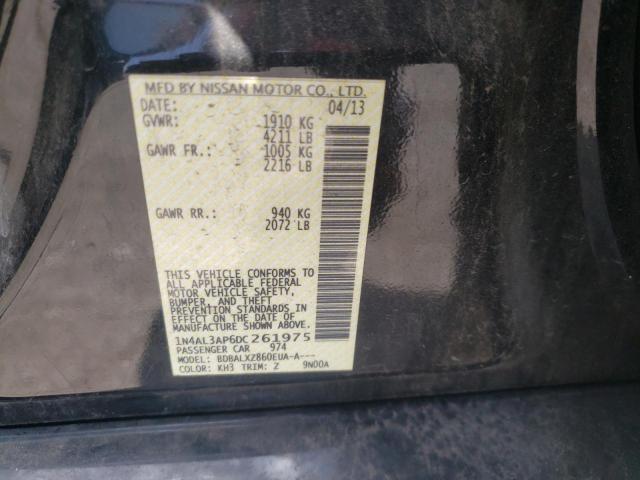 Photo 10 from auction – 2013 NISSAN ALTIMA 2.5 with VIN 1N4AL3AP6DC261975