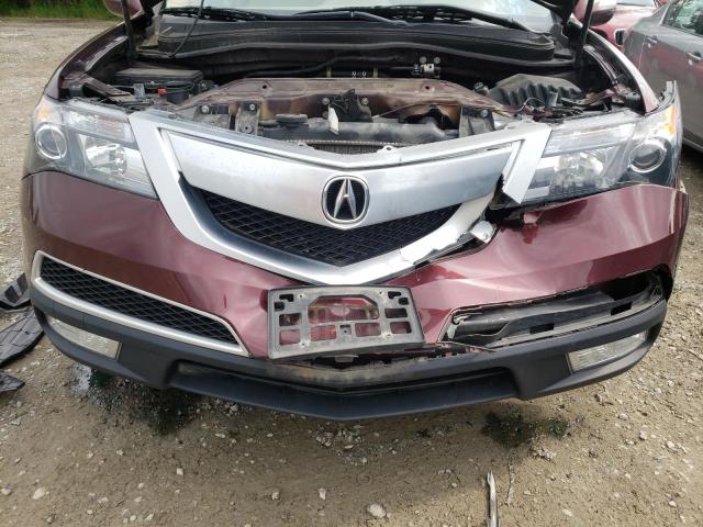 Photo 9 from auction – 2012 ACURA MDX TECHNO with VIN 2HNYD2H32CH512547