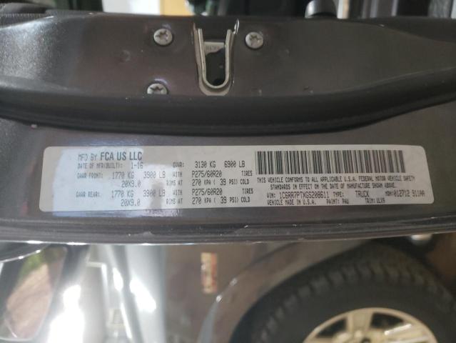 Photo 10 from auction – 2016 RAM 1500 LONGH with VIN 1C6RR7PTXGS208611