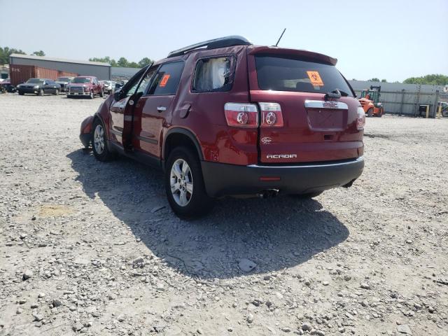 Photo 3 from auction – 2009 GMC ACADIA SLE with VIN 1GKER13D99J104417