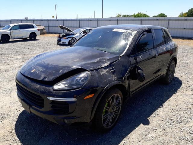 Photo 2 from auction – 2017 PORSCHE CAYENNE SE with VIN WP1AE2A22HLA70111