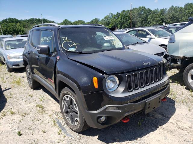 JEEP RENEGADE T 2015 with VIN ZACCJBCT3FPB46343 - Photo from auction