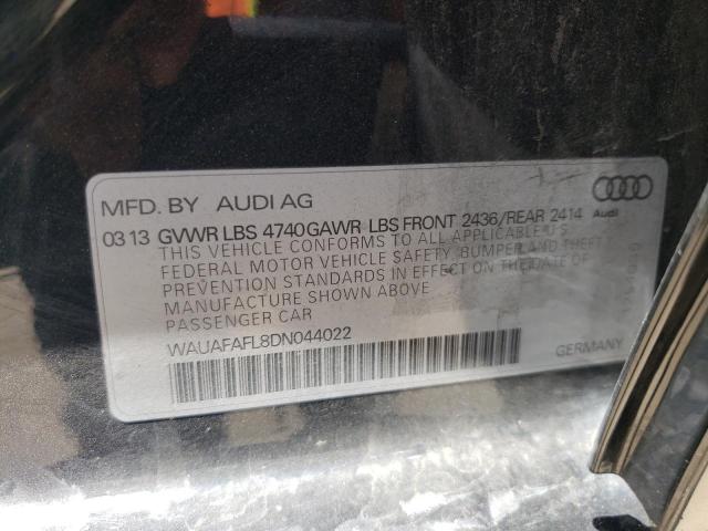 Photo 10 from auction – 2013 AUDI A4 PREMIUM with VIN WAUAFAFL8DN044022