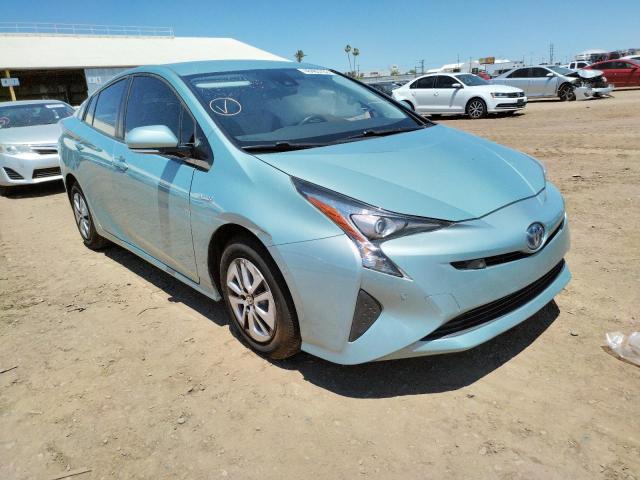 TOYOTA PRIUS 2017 with VIN JTDKBRFU5H3047173 - Photo from auction