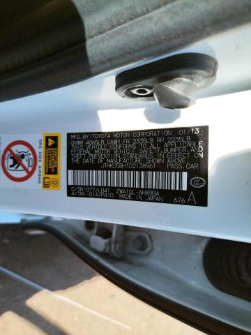 Photo 10 from auction – 2013 LEXUS CT 200 with VIN JTHKD5BH1D2138961