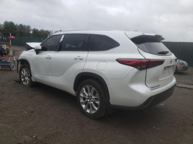 Photo 3 from auction – 2022 TOYOTA HIGHLANDER with VIN 5TDDZRBH7NS164543