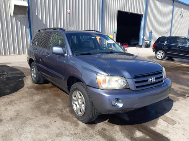 TOYOTA HIGHLANDER 2004 with VIN JTEGD21AX40103756 - Photo from auction