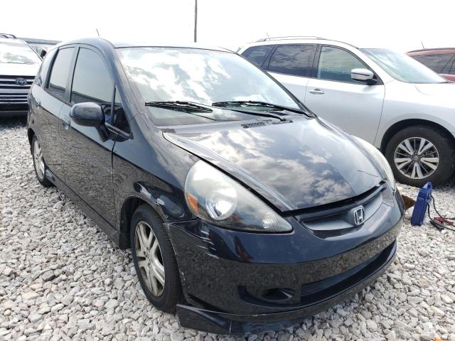 HONDA FIT S 2007 with VIN JHMGD38647S006944 - Photo from auction