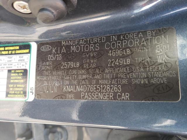 Photo 10 from auction – 2014 KIA CADENZA PR with VIN KNALN4D76E5128263