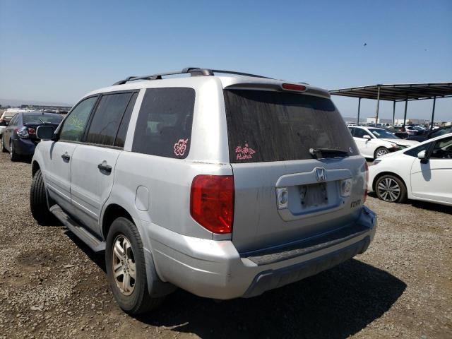 Photo 3 from auction – 2003 HONDA PILOT EX with VIN 2HKYF18433H507139
