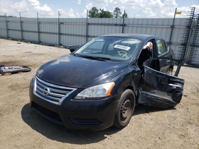 Photo 2 from auction – 2013 NISSAN SENTRA S with VIN 1N4AB7AP2DN906216