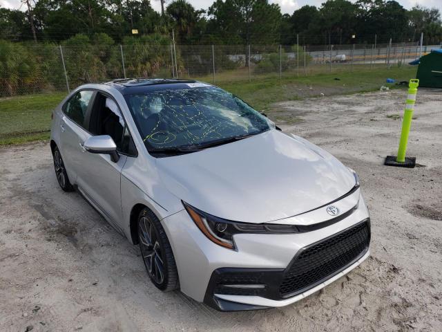 TOYOTA COROLLA XS 2022 with VIN 5YFT4MCE3NP100557 - Photo from auction