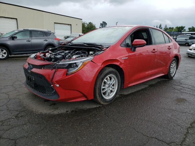 Photo 2 from auction – 2021 TOYOTA COROLLA LE with VIN JTDEAMDE7MJ001016