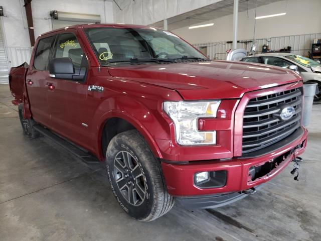 FORD F150 SUPER 2016 with VIN 1FTEW1EG4GFD55695 - Photo from auction