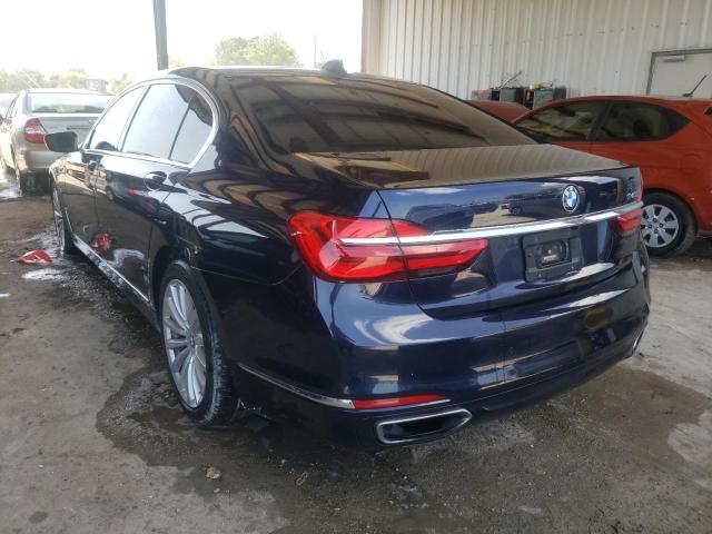 Photo 3 from auction – 2016 BMW 740 I with VIN WBA7E2C57GG503820