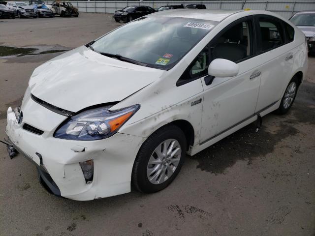 Photo 2 from auction – 2012 TOYOTA PRIUS PLUG with VIN JTDKN3DP5C3012358