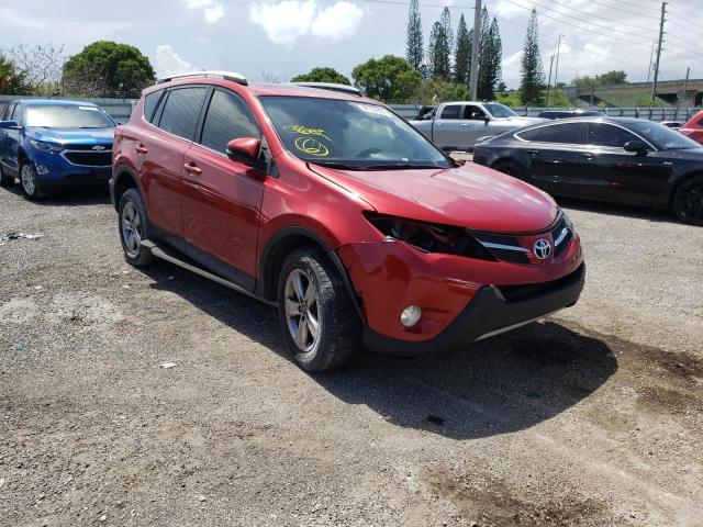 TOYOTA RAV4 XLE 2015 with VIN JTMWFREV5FJ029935 - Photo from auction