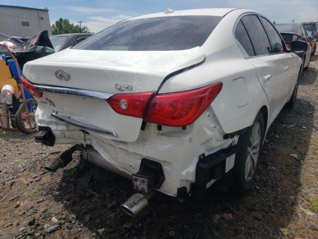 Photo 4 from auction – 2014 INFINITI Q50 BASE with VIN JN1BV7AR0EM689962
