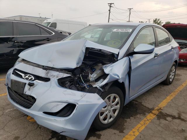 Photo 2 from auction – 2012 HYUNDAI ACCENT GLS with VIN KMHCT4AE5CU091975