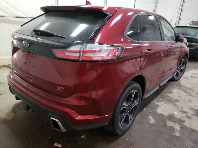 Photo 4 from auction – 2019 FORD EDGE ST with VIN 2FMPK4AP8KBB97198