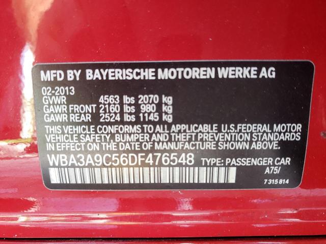 Photo 10 from auction – 2013 BMW 335 I with VIN WBA3A9C56DF476548