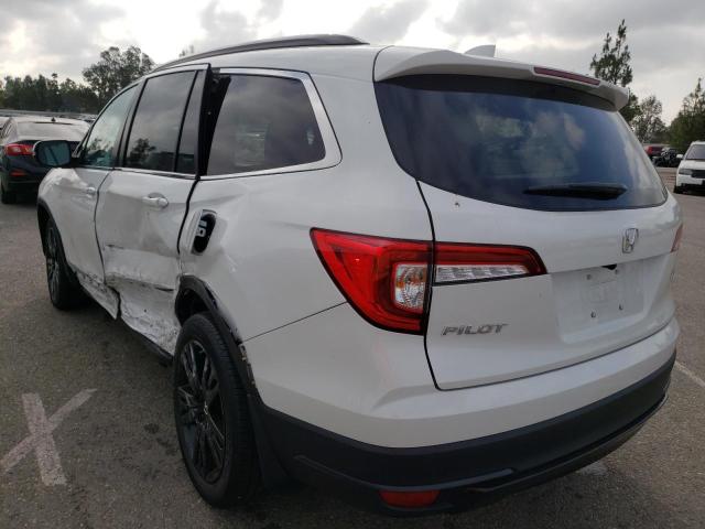 Photo 3 from auction – 2021 HONDA PILOT SE with VIN 5FNYF5H20MB047878