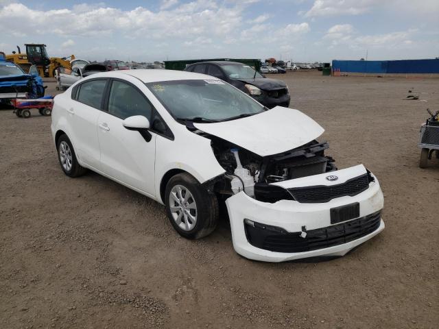 KIA RIO LX 2017 with VIN KNADM4A34H6112294 - Photo from auction