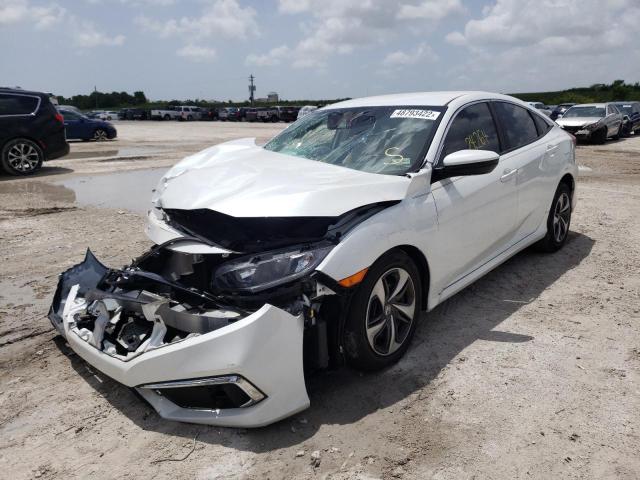 Photo 2 from auction – 2019 HONDA CIVIC LX with VIN 19XFC2F66KE019591