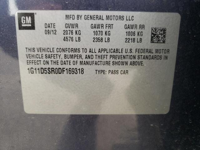 Photo 10 from auction – 2013 CHEVROLET MALIBU 1LT with VIN 1G11D5SR0DF169318