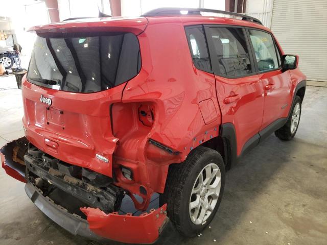 Photo 4 from auction – 2018 JEEP RENEGADE L with VIN ZACCJBBB0JPH84874