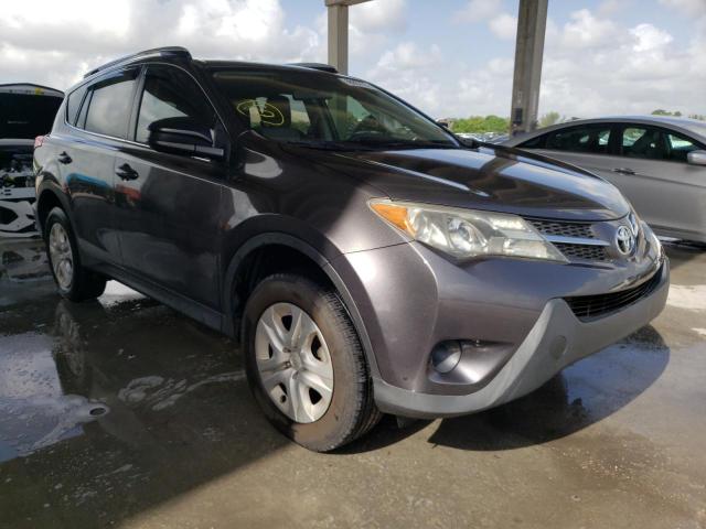 TOYOTA RAV4 LE 2015 with VIN JTMZFREV9FJ038344 - Photo from auction