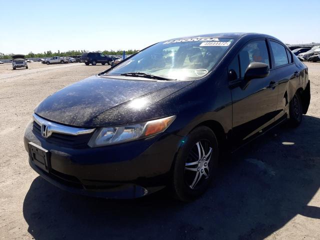Photo 2 from auction – 2012 HONDA CIVIC LX with VIN JHMFB2F50CS005807