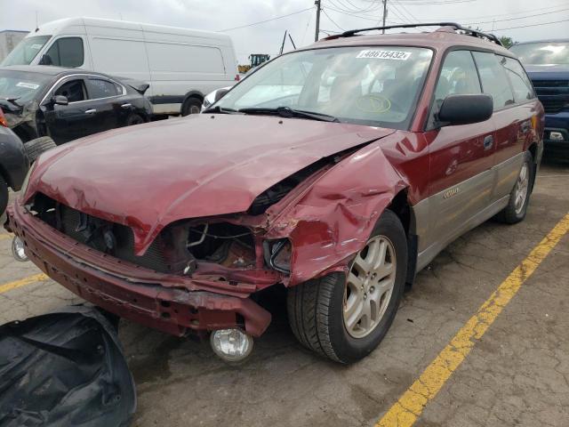 Photo 2 from auction – 2002 SUBARU LEGACY OUT with VIN 4S3BH675927632771