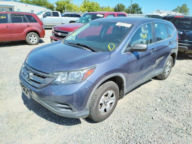 Photo 2 from auction – 2014 HONDA CR-V LX with VIN 3CZRM3H31EG700652