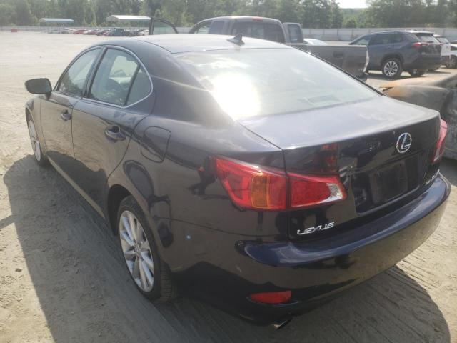 Photo 3 from auction – 2009 LEXUS IS 250 with VIN JTHCK262995032701