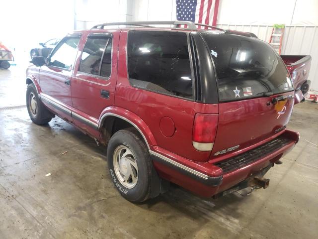 Photo 3 from auction – 1996 CHEVROLET BLAZER with VIN 1GNDT13W1T2114961