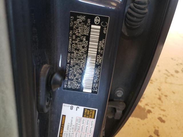 Photo 10 from auction – 2014 TOYOTA PRIUS with VIN JTDKN3DUXE1747924