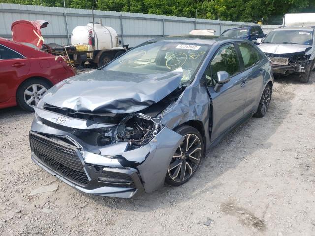 Photo 2 from auction – 2021 TOYOTA COROLLA SE with VIN JTDP4MCE1MJ071287