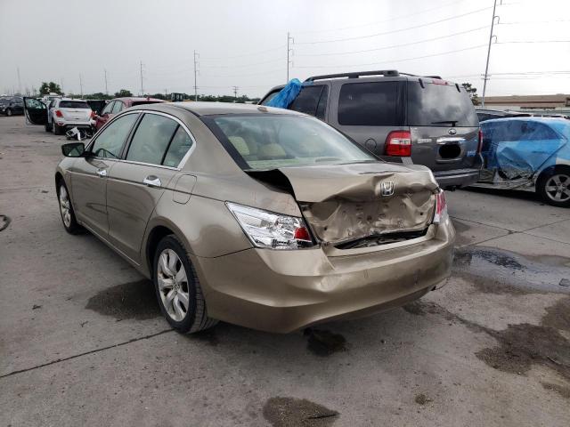 Photo 3 from auction – 2009 HONDA ACCORD EXL with VIN 1HGCP36839A034014