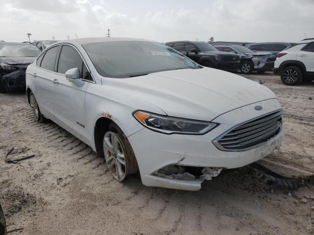FORD FUSION SE 2018 with VIN 3FA6P0LU7JR171629 - Photo from auction