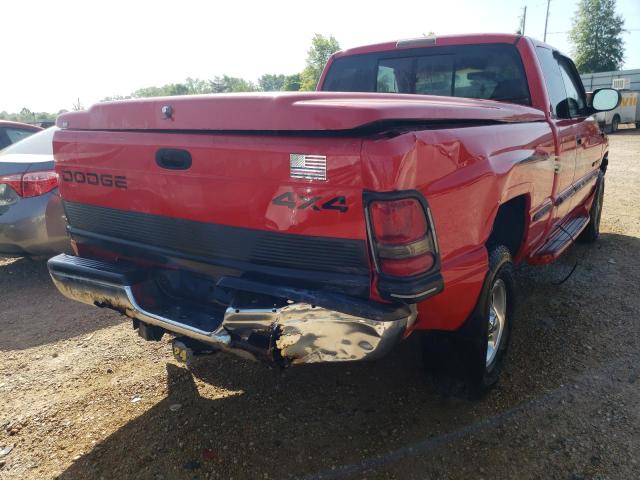 Photo 4 from auction – 1999 DODGE RAM 1500 with VIN 1B7HF13Z6XJ617036