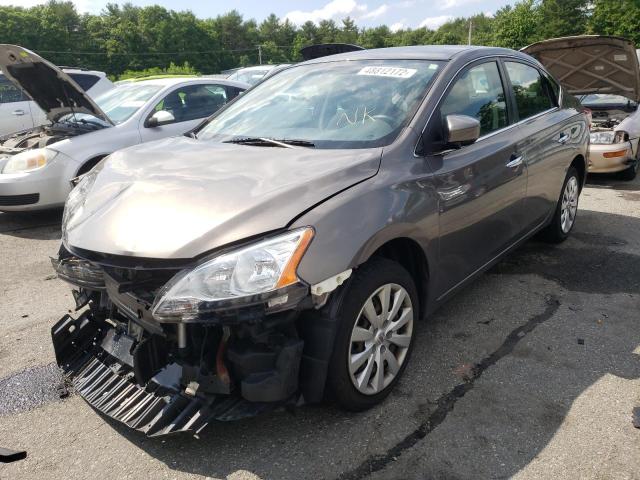 Photo 2 from auction – 2015 NISSAN SENTRA S with VIN 3N1AB7AP5FL668426