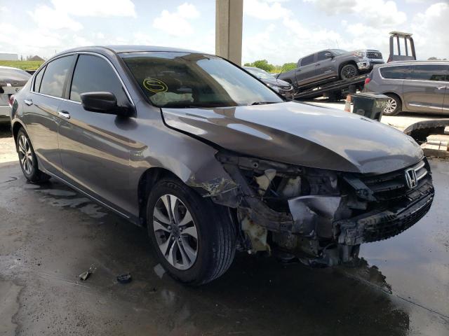 HONDA ACCORD LX 2014 with VIN 1HGCR2F37EA046640 - Photo from auction